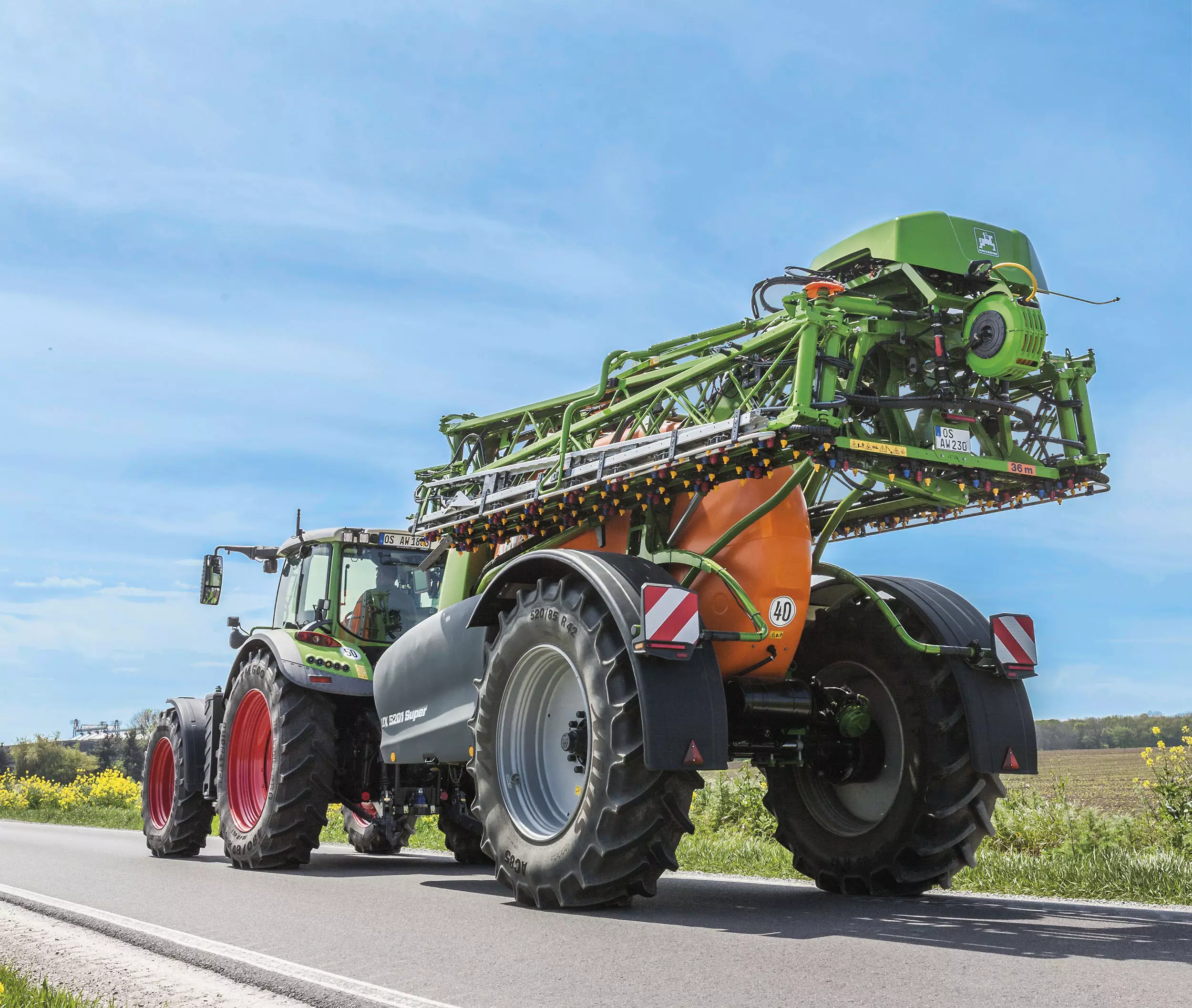 växtskyddssprutan Amazone UX 01