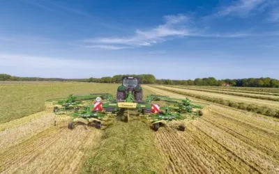 Ny TC 1250 centrumsträngläggare med fyra rotorer