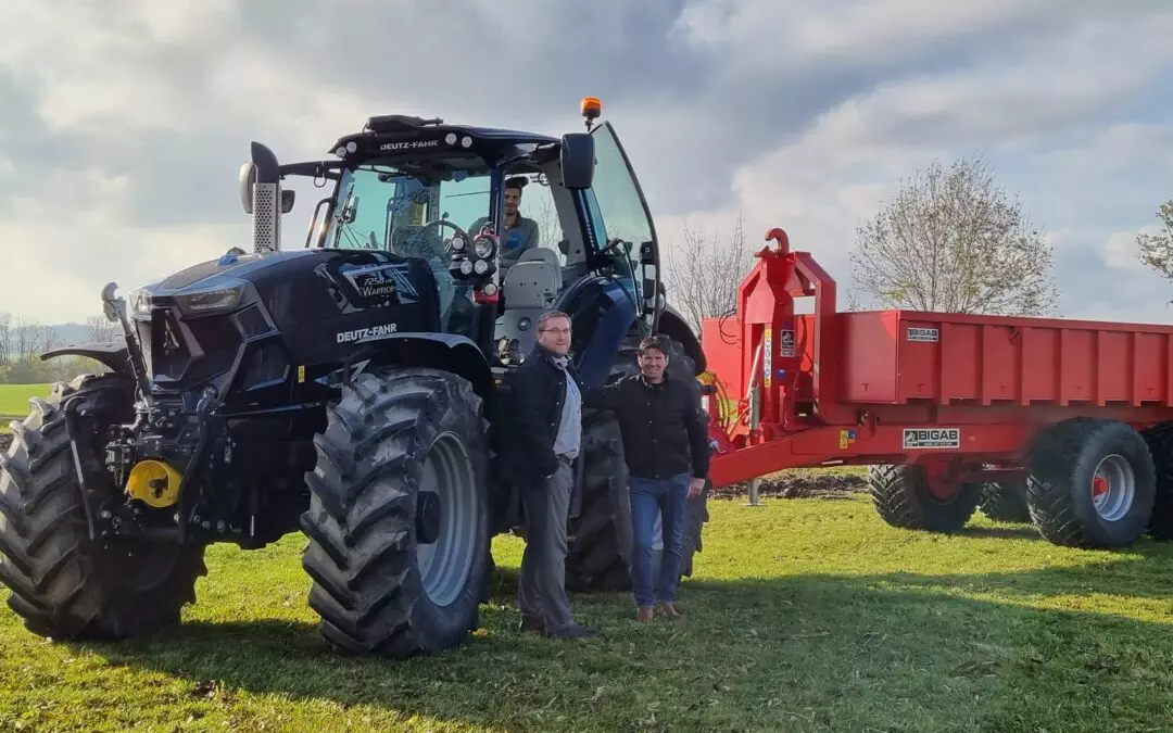 Deutz-Fahr tar mer plats på marknaden